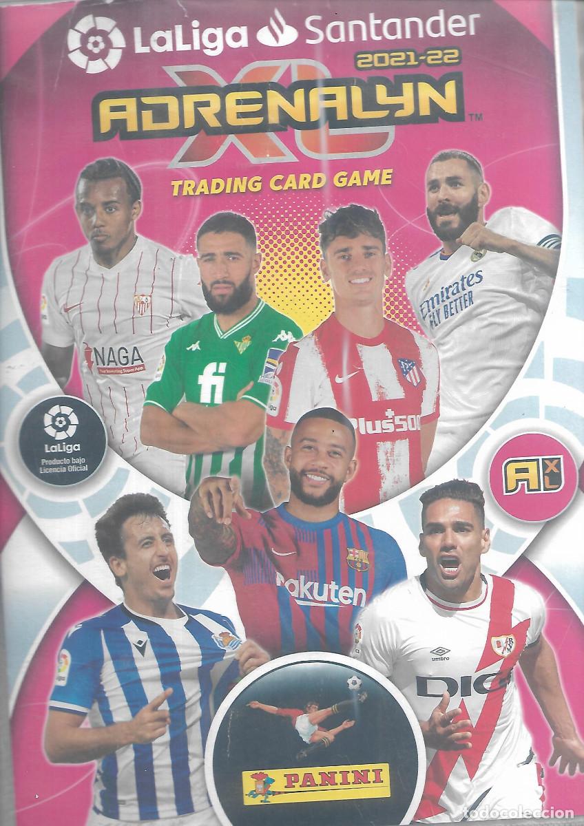 Coleccionismo deportivo: ALBUM CON LA COLECCION DE 326 FICHAS DE ADRENALYN 2021-22 BUEN ESTADO
