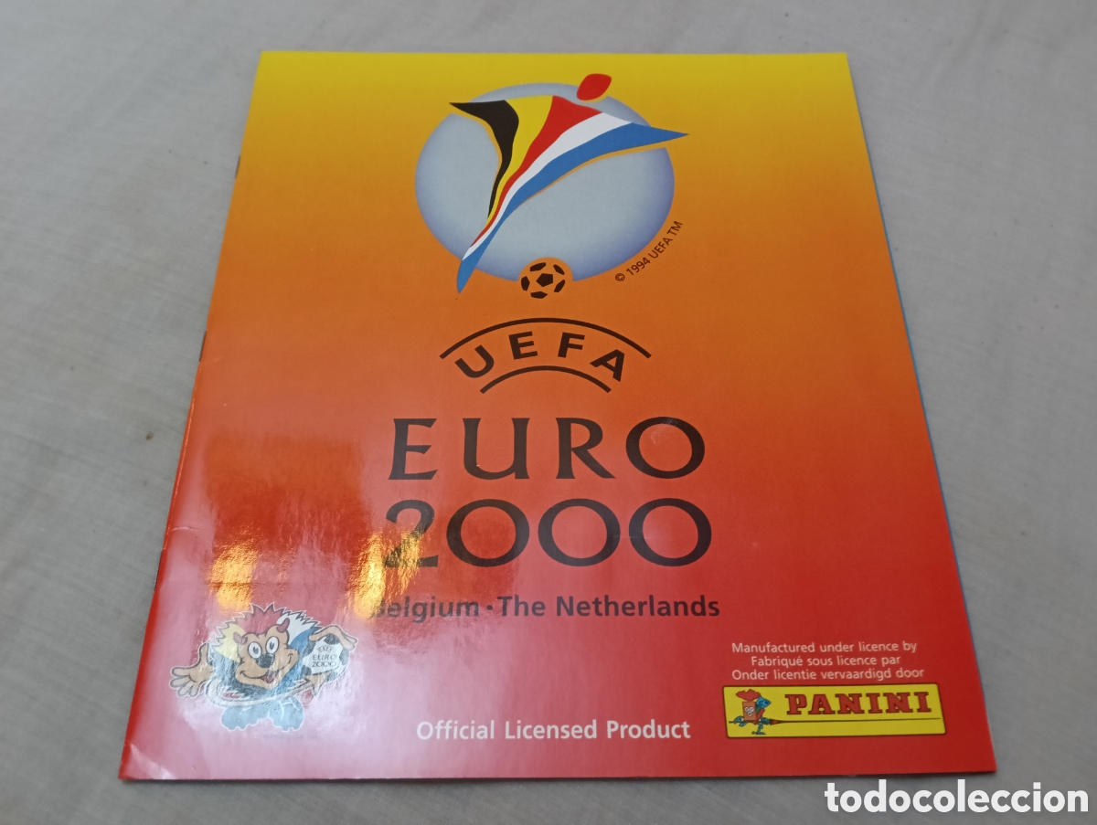 Coleccionismo deportivo: &Aacute;lbum Euro 2000 vacio