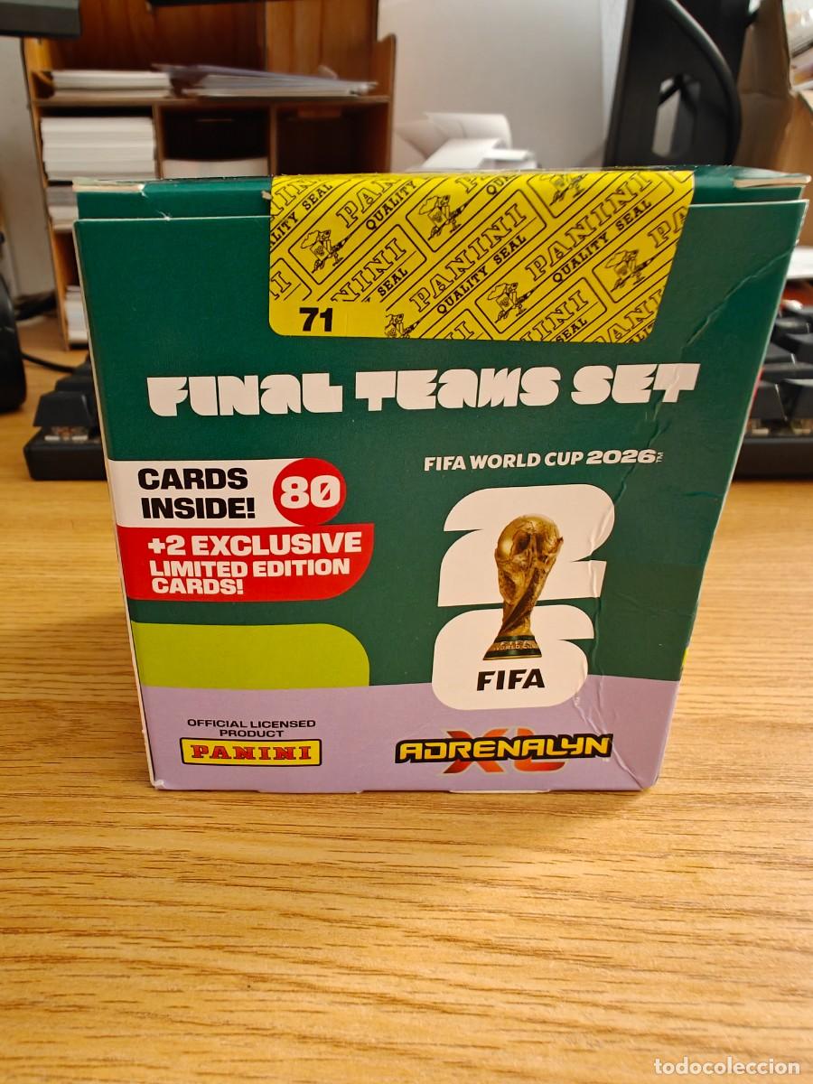 Coleccionismo deportivo: Caja Panini FIFA World Cup 2026 Adrenalyn XL Final Teams Set