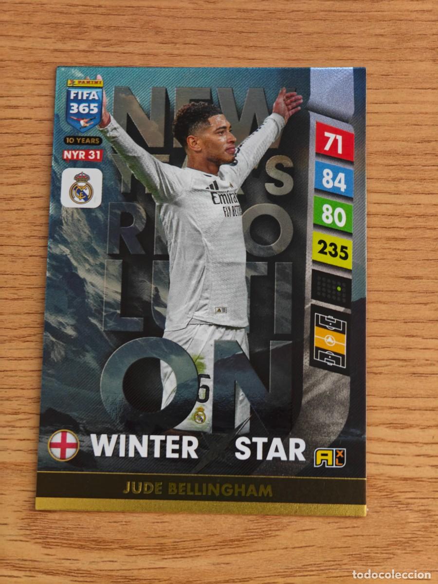 Sammelleidenschaft Sport: Bellingham 31 FIFA 365 2025 New Year Revolution Upgrade Real Madrid Adrenalyn XL 24 25