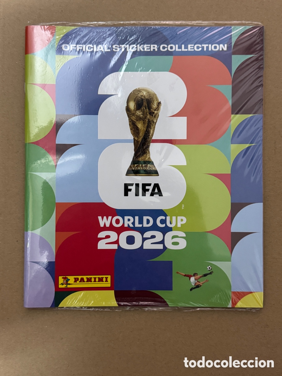Coleccionismo deportivo: &Aacute;lbum vac&iacute;o plastificado Mundial 2026