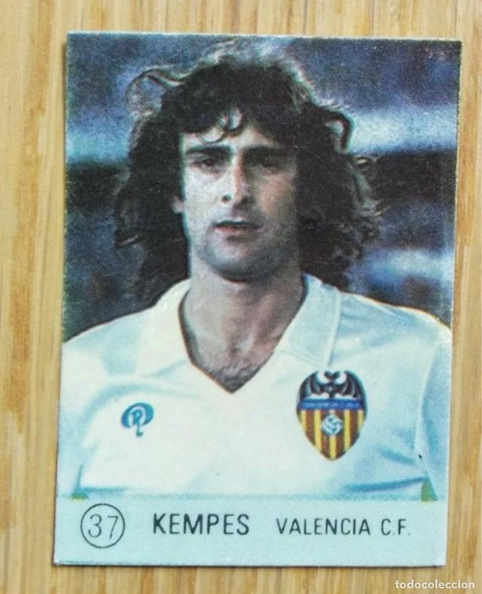 Coleccionismo deportivo: Cromo Kempes Valencia CF 1983 - N&ordm; 37