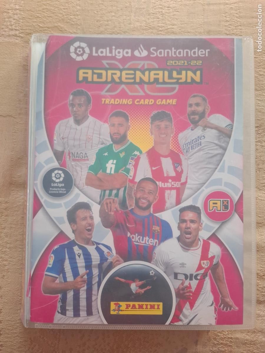 Coleccionismo deportivo: ALBUM ARCHIVADOR ADRENALYN 2021 2022 21 22 - PANINI - CON 560 CARDS