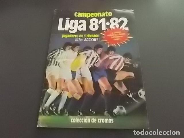 Coleccionismo deportivo: ALBUM ESTE 81-82 VACIO RECUPERADO