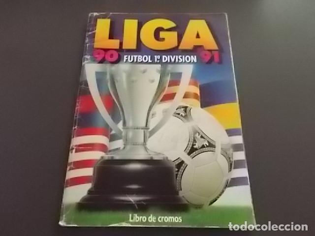 Coleccionismo deportivo: ALBUM ESTE 90-91 VACIO RECUPERADO