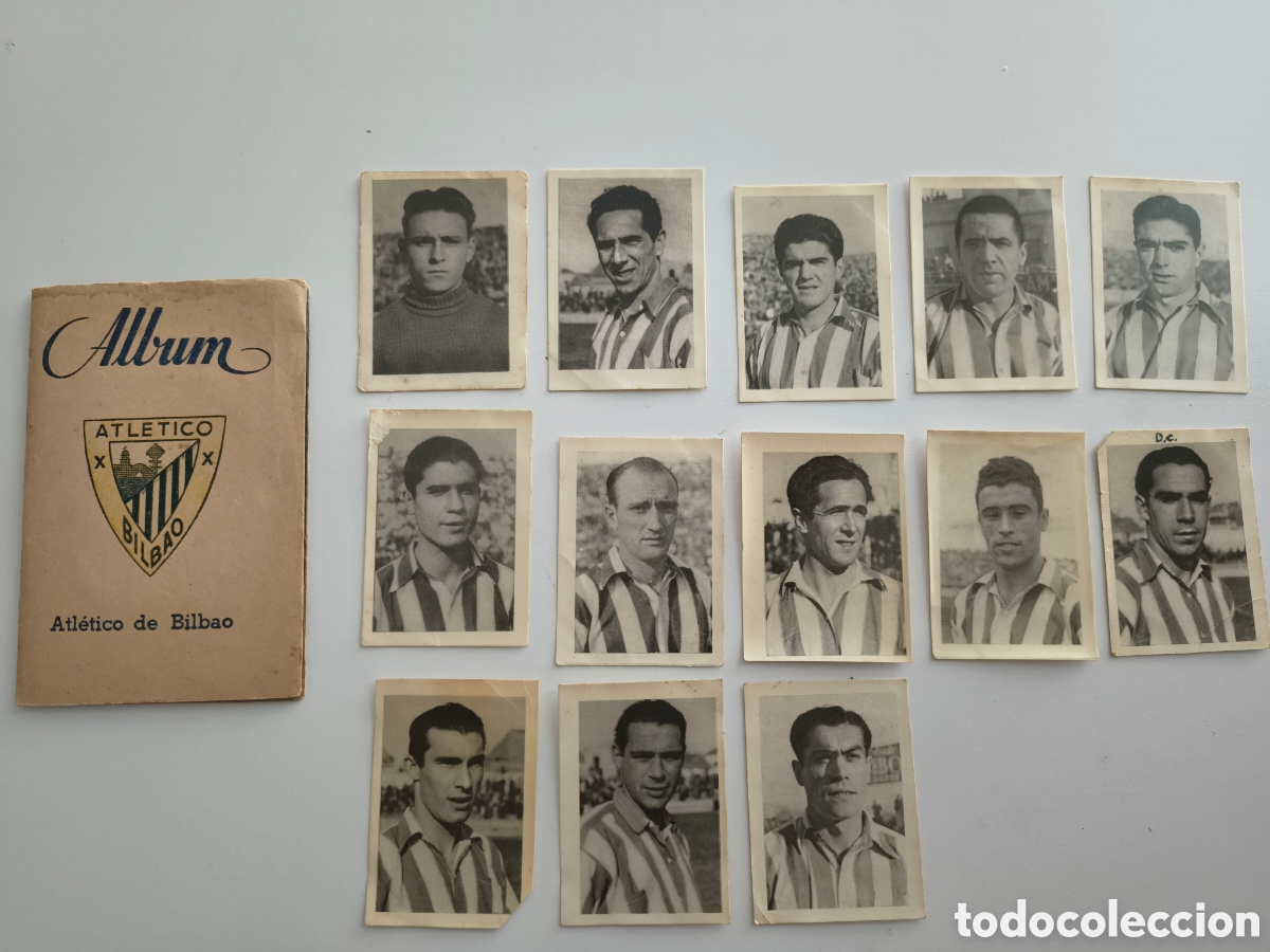 Coleccionismo deportivo: &Aacute;lbum Athletic temporada 1946-1947, Gr&aacute;ficas Sierra, 13 cromos