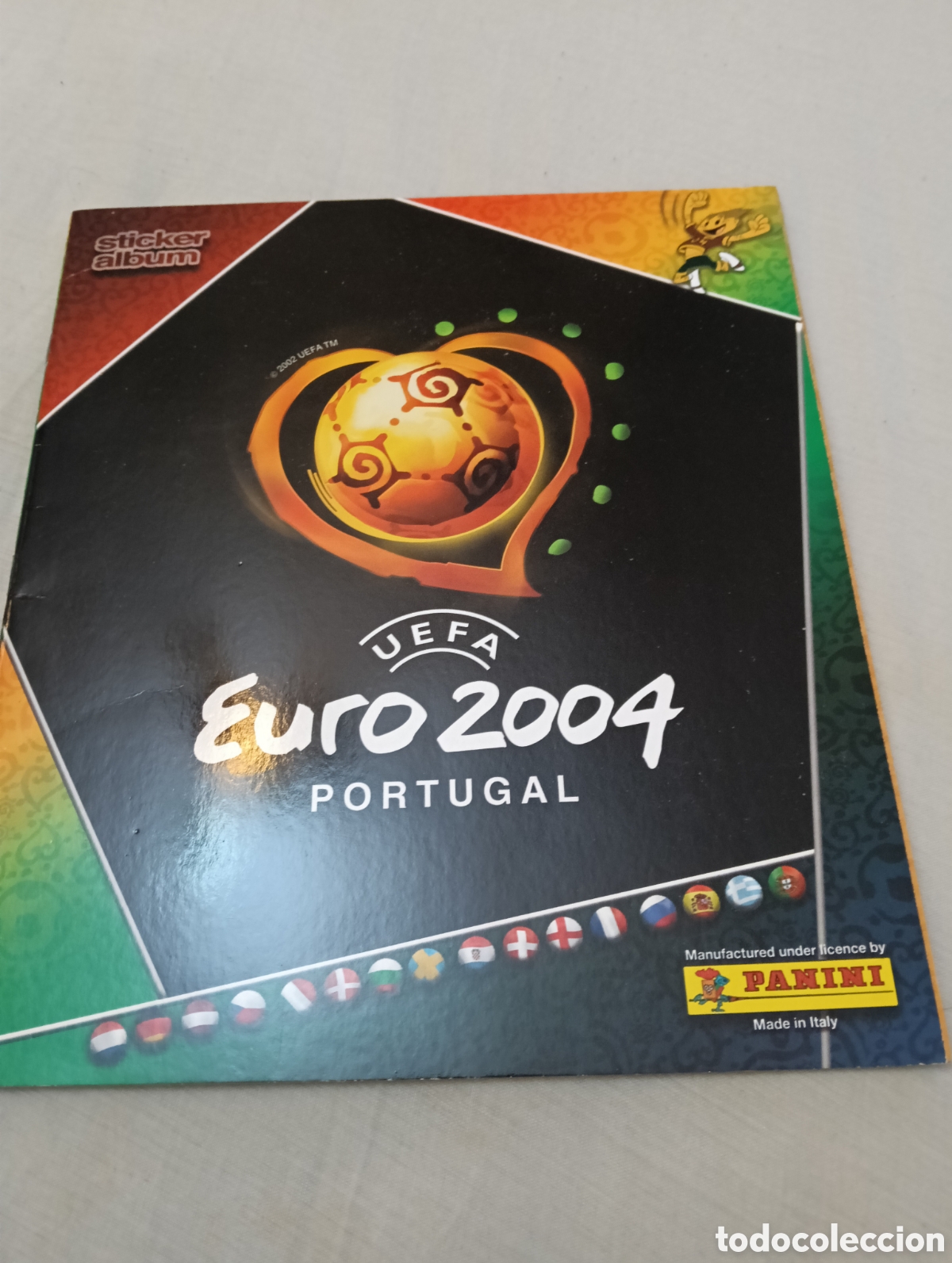 Coleccionismo deportivo: &Aacute;lbum Euro 2004 vacio