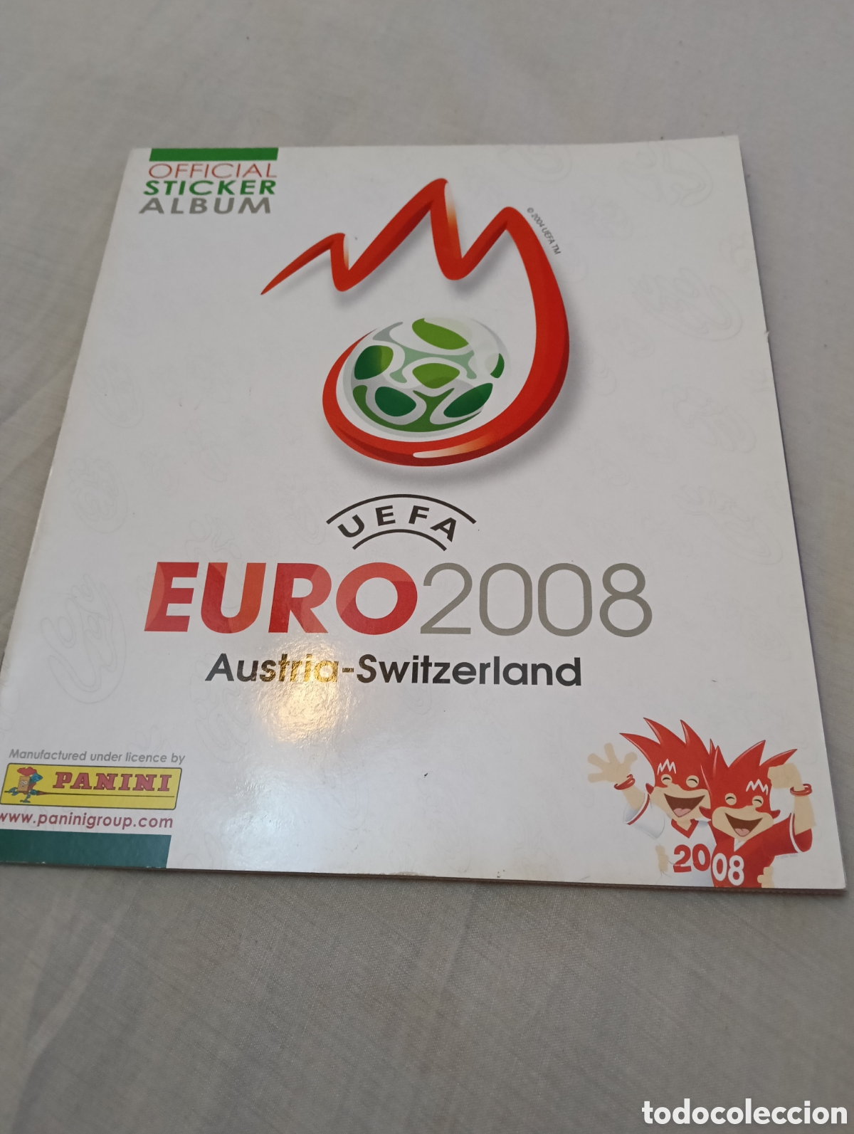 Coleccionismo deportivo: &Aacute;lbum de la Euro 2008 vacio