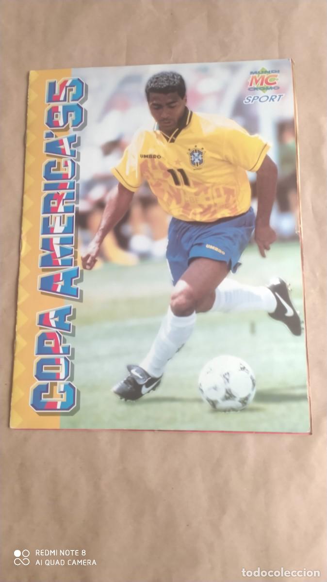 Coleccionismo deportivo: ALBUM FUTBOL COPA AMERICA 95 MUNDICROMO SPORT ,COPA AMERICA 1995
