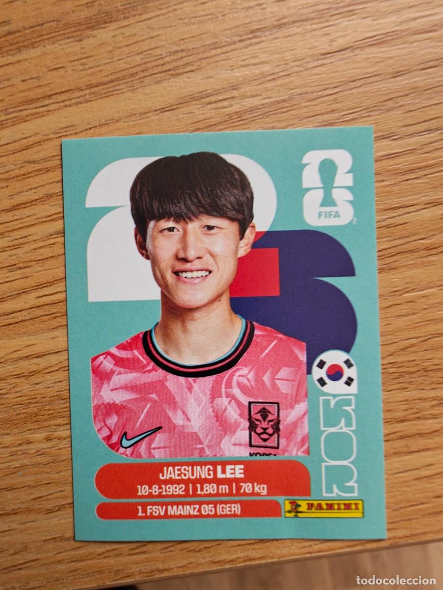 Coleccionismo deportivo: Jaesung Lee KOR 10 Sticker Panini FIFA World Cup 2026 Corea del Sur Base Mundial Cromo