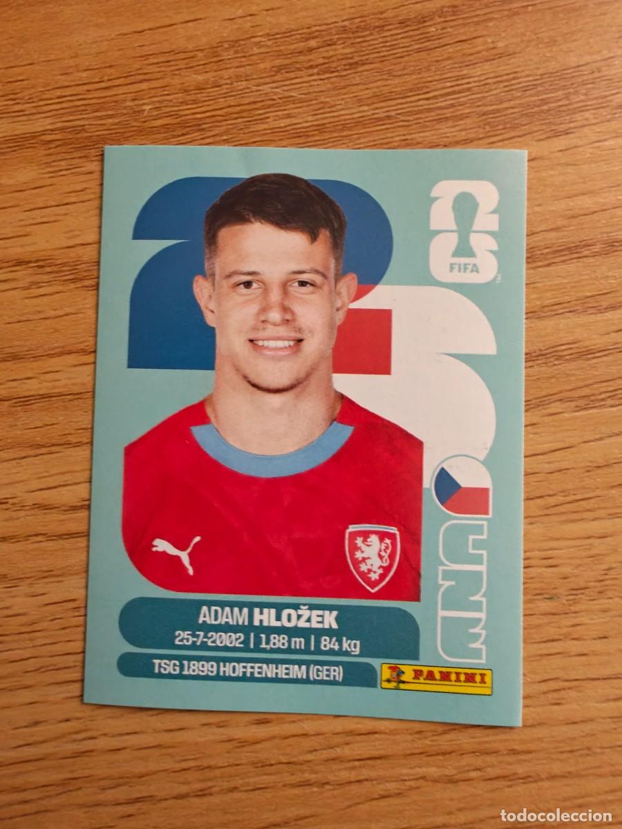Coleccionismo deportivo: Adam Hložek CZE 19 Sticker Panini FIFA World Cup 2026 Rep&uacute;blica Checa Base Mundial Cromo