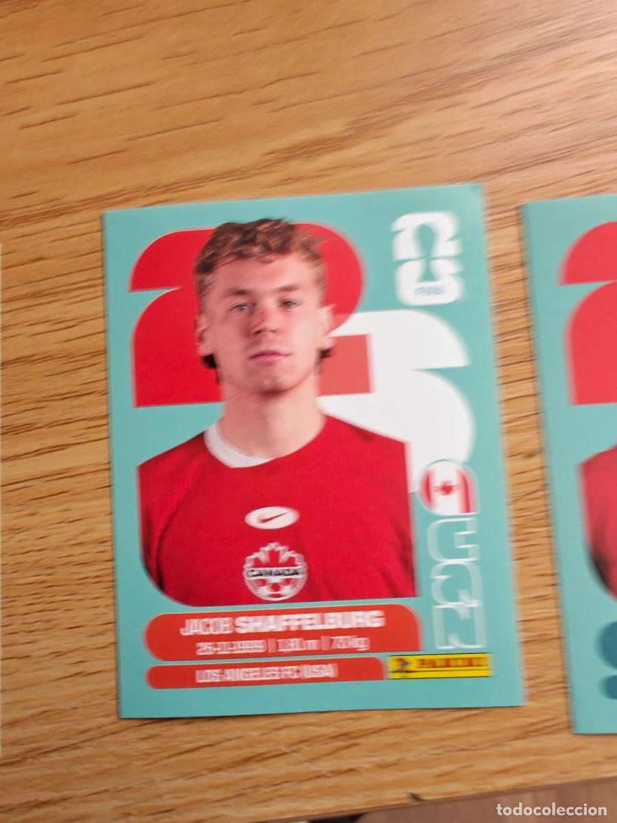 Coleccionismo deportivo: Jacob Shaffelburg CAN 14 Sticker Panini FIFA World Cup 2026 Canad&aacute; Rookie Mundial Cromo
