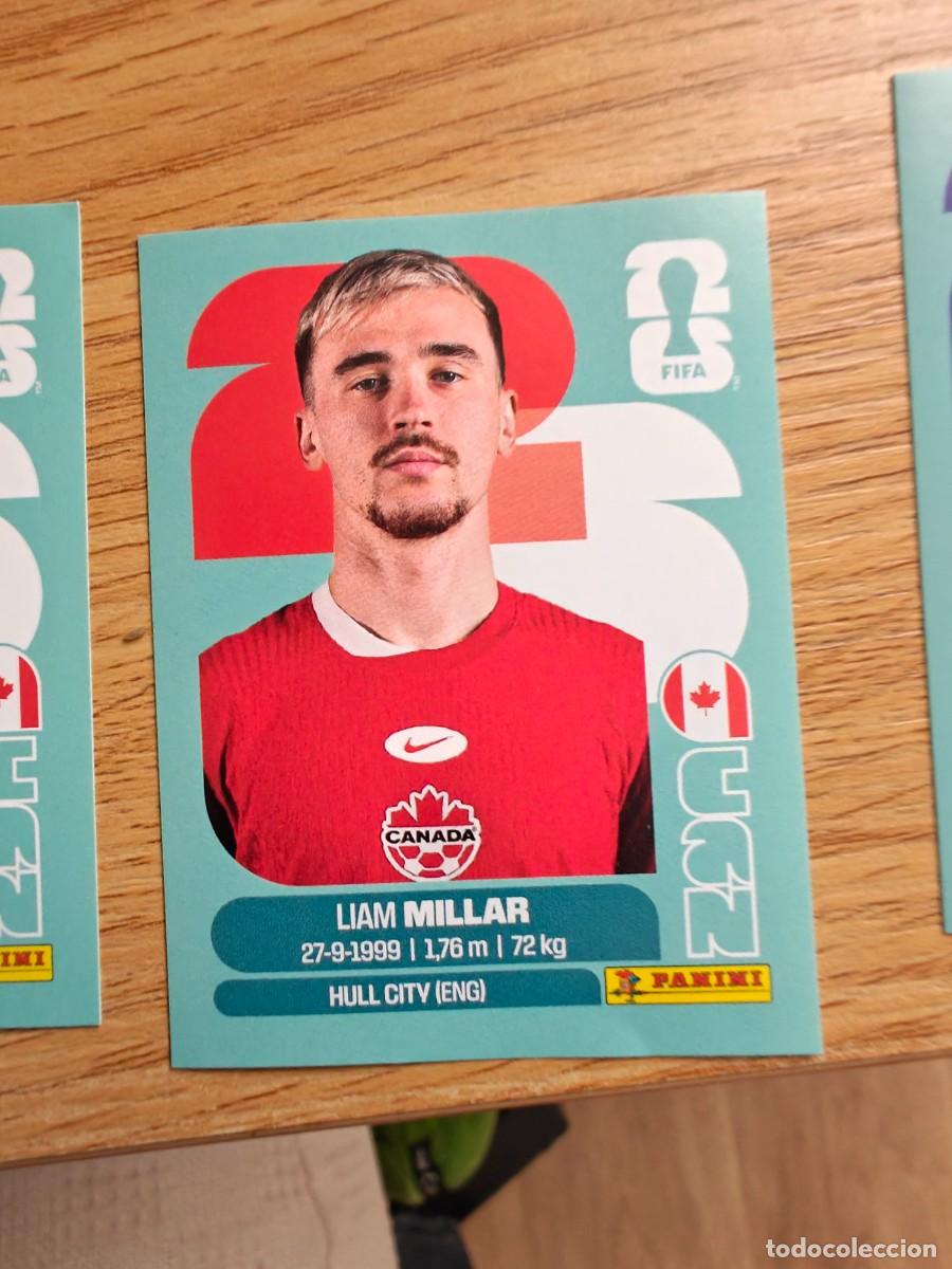 Coleccionismo deportivo: Liam Millar CAN 18 Sticker Panini FIFA World Cup 2026 Canad&aacute; Base Mundial Cromo
