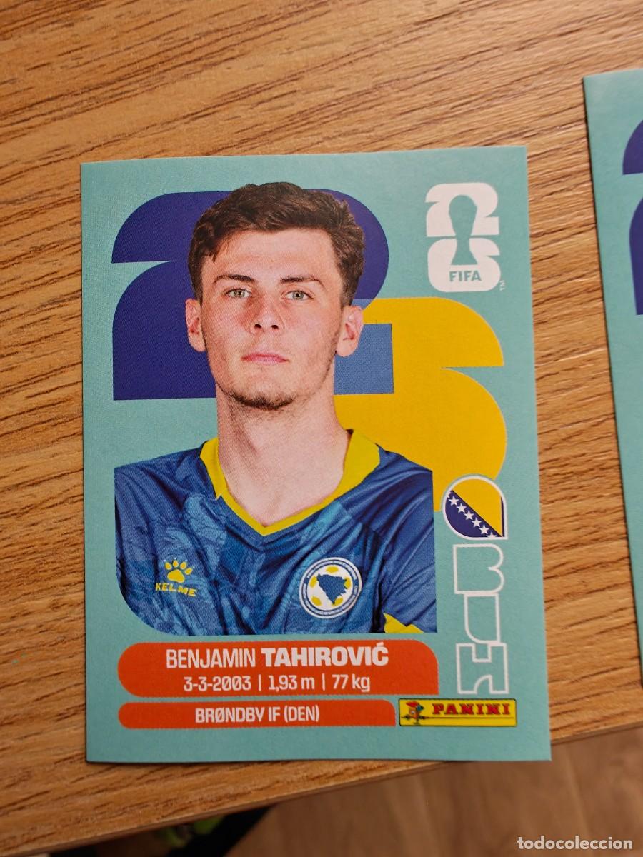 Coleccionismo deportivo: Benjamin Tahirović BIH 9 Sticker Panini FIFA World Cup 2026 Bosnia-Herzegovina Rookie Mundial Cromo
