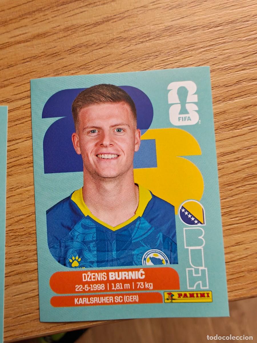 Coleccionismo deportivo: Dženis Burnić BIH 14 Sticker Panini FIFA World Cup 2026 Bosnia-Herzegovina Base Mundial Cromo