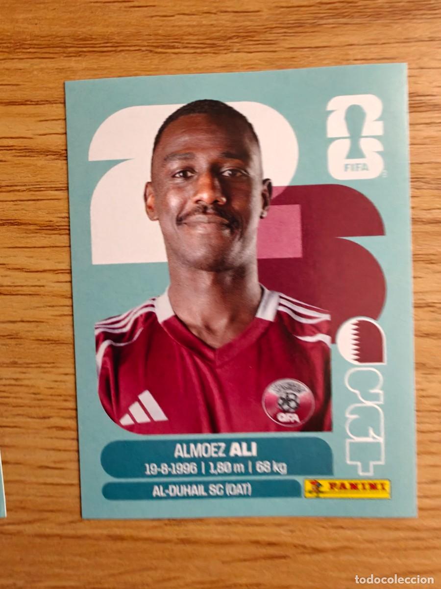Coleccionismo deportivo: Almoez Ali QAT 20 Sticker Panini FIFA World Cup 2026 Qatar Catar Base Mundial Cromo