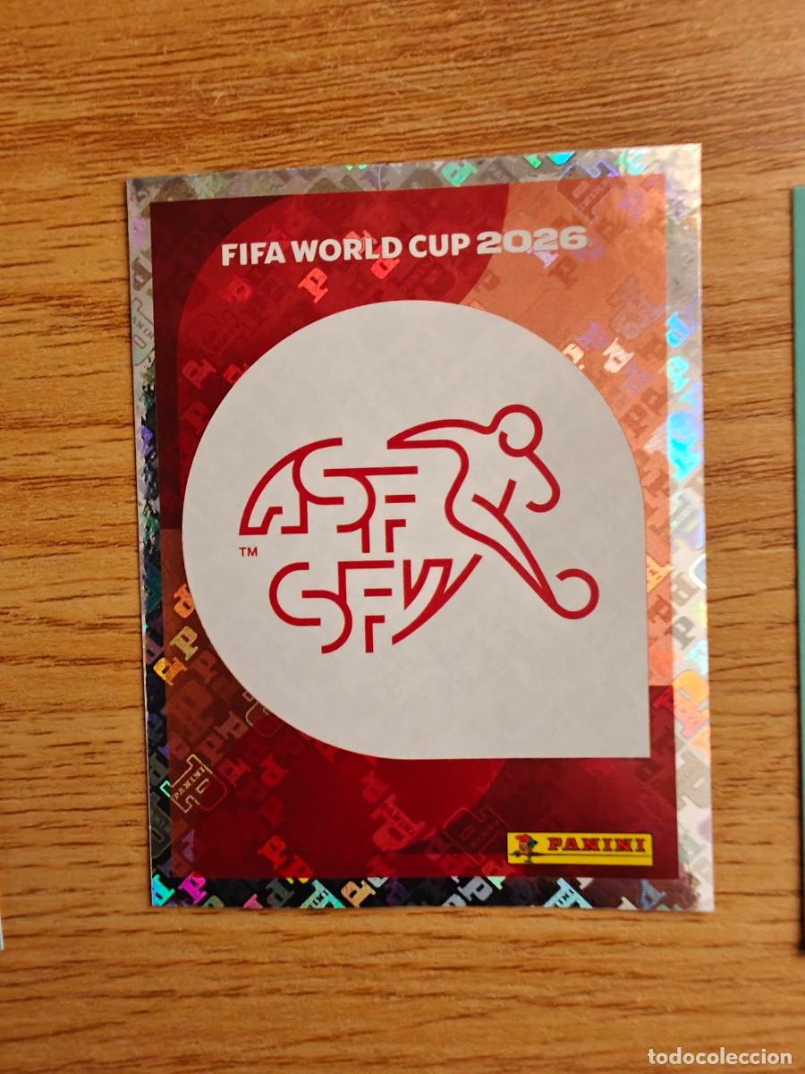 Coleccionismo deportivo: Escudo SUI 1 Sticker Panini FIFA World Cup 2026 Suiza Mundial Cromo