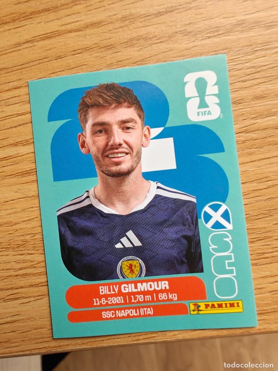Sports collectibles: Billy Gilmour SCO 12 Sticker Panini FIFA World Cup 2026 Escocia Base Mundial Cromo