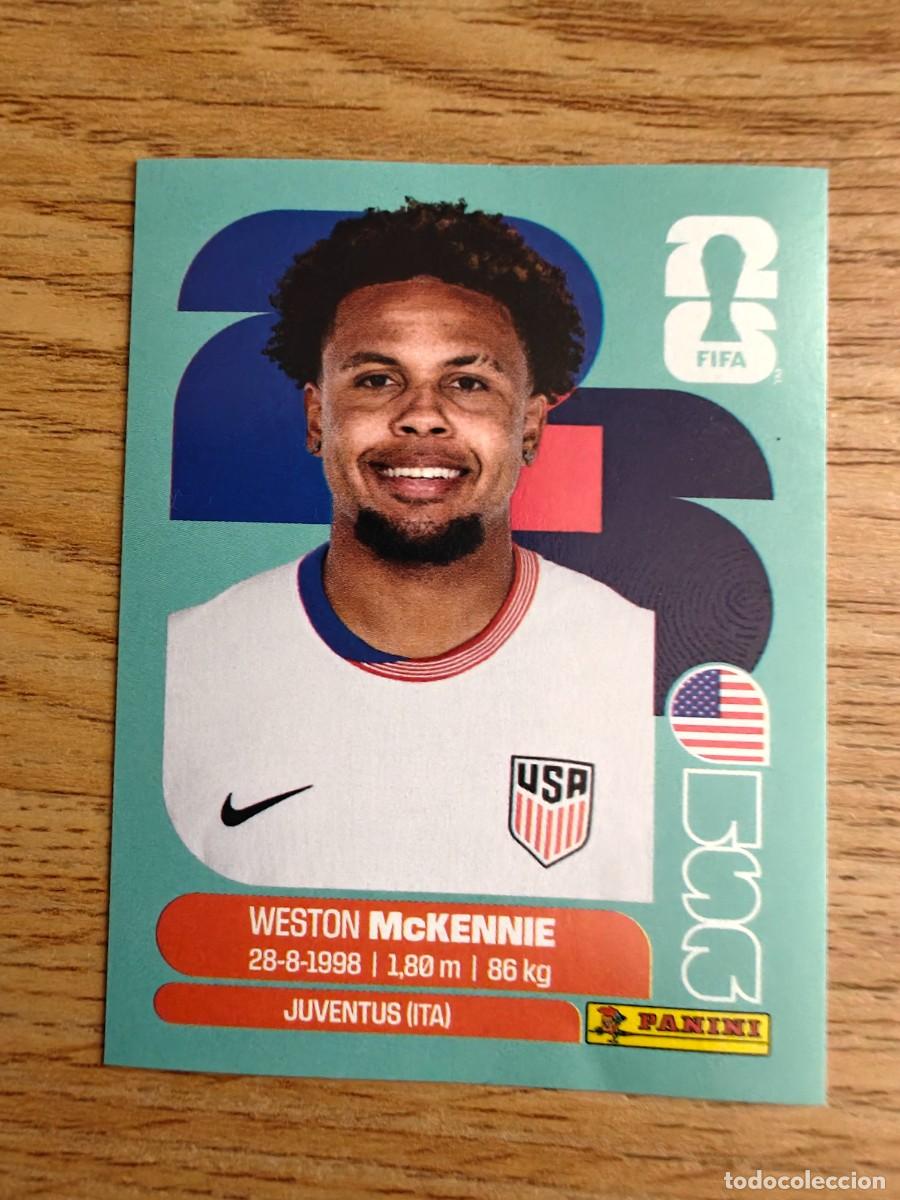 Sports collectibles: Weston McKennie USA 10 Sticker Panini FIFA World Cup 2026 Estados Unidos Base Mundial Cromo