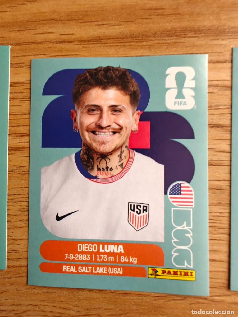 Sports collectibles: Diego Luna USA 14 Sticker Panini FIFA World Cup 2026 Estados Unidos Rookie Mundial Cromo