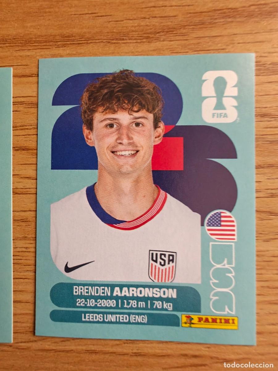 Sports collectibles: Brenden Aaronson USA 17 Sticker Panini FIFA World Cup 2026 Estados Unidos Base Mundial Cromo
