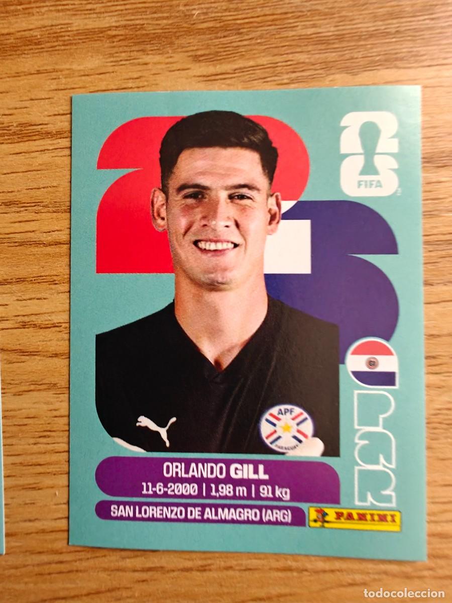 Sports collectibles: Orlando Gill PAR 3 Sticker Panini FIFA World Cup 2026 Paraguay Rookie Mundial Cromo
