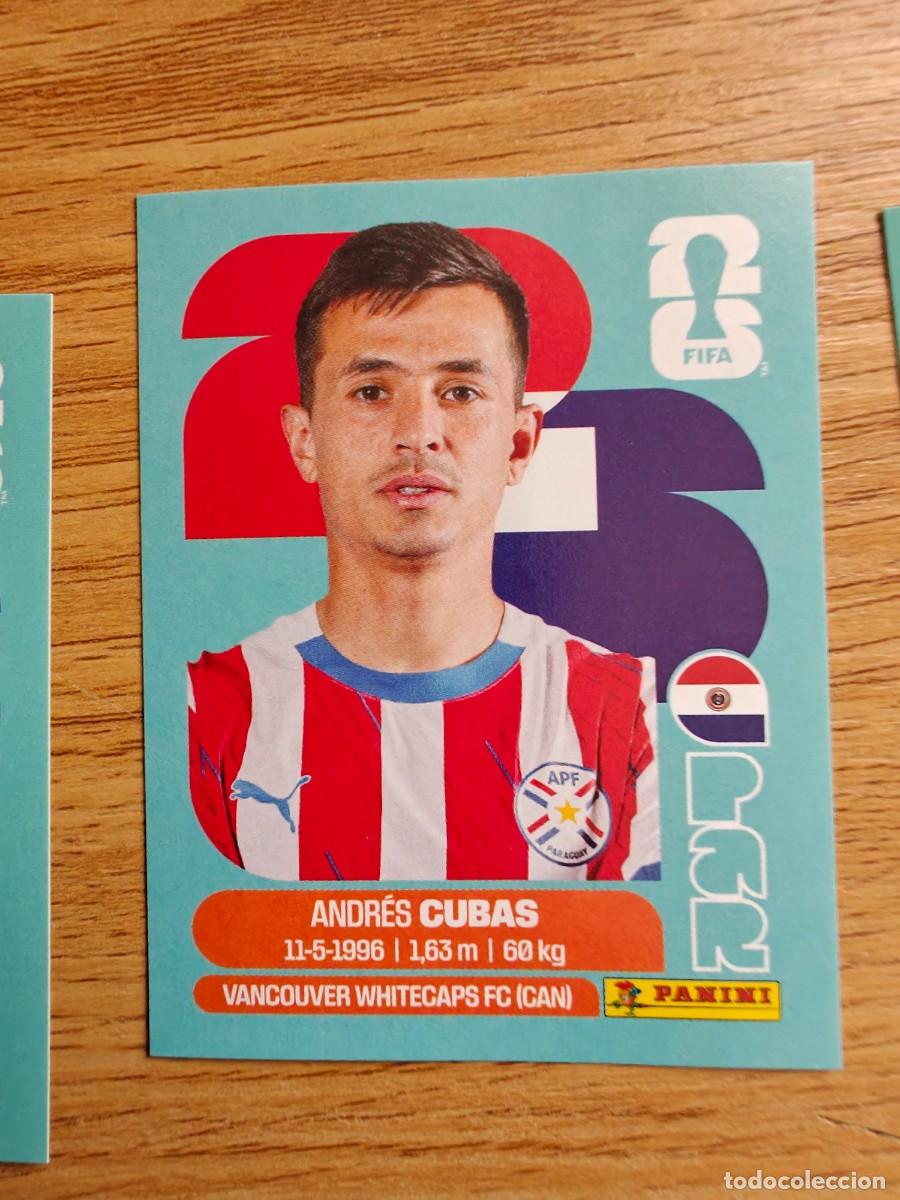 Sports collectibles: Andr&eacute;s Cubas PAR 12 Sticker Panini FIFA World Cup 2026 Paraguay Base Mundial Cromo