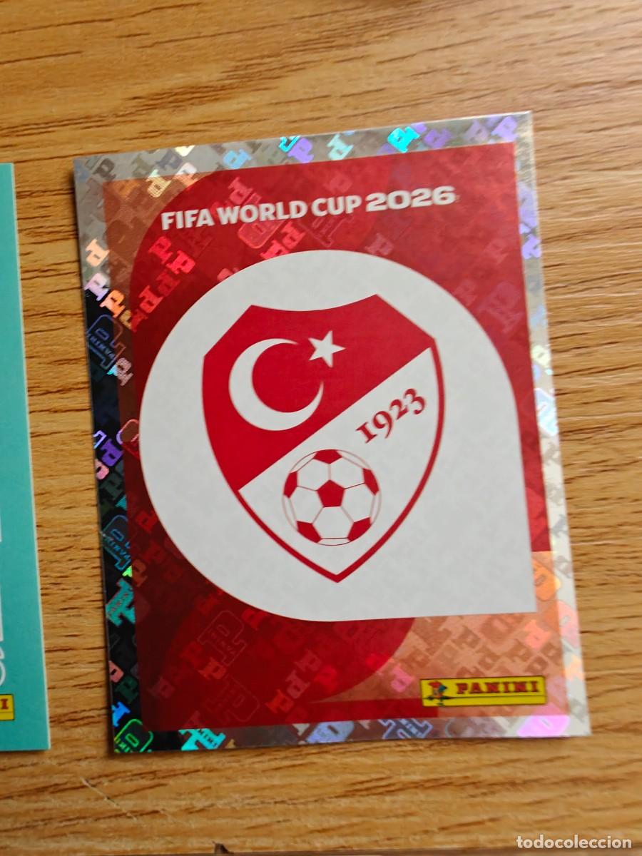 Sports collectibles: Escudo TUR 1 Sticker Panini FIFA World Cup 2026 Turquia Mundial Cromo