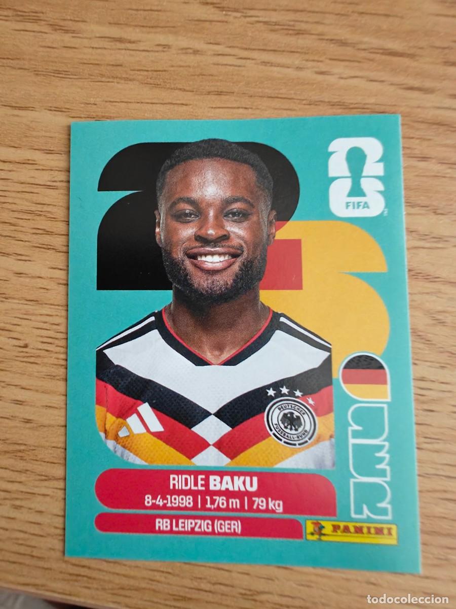 Sports collectibles: Ridle Baku GER 8 Sticker Panini FIFA World Cup 2026 Alemania Base Mundial Cromo