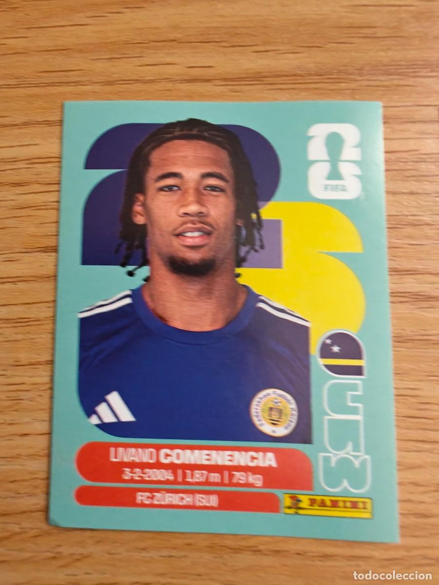 Colecionismo desportivo: Livano Comenencia CUW 9 Sticker Panini FIFA World Cup 2026 Curacao Rookie Mundial Cromo