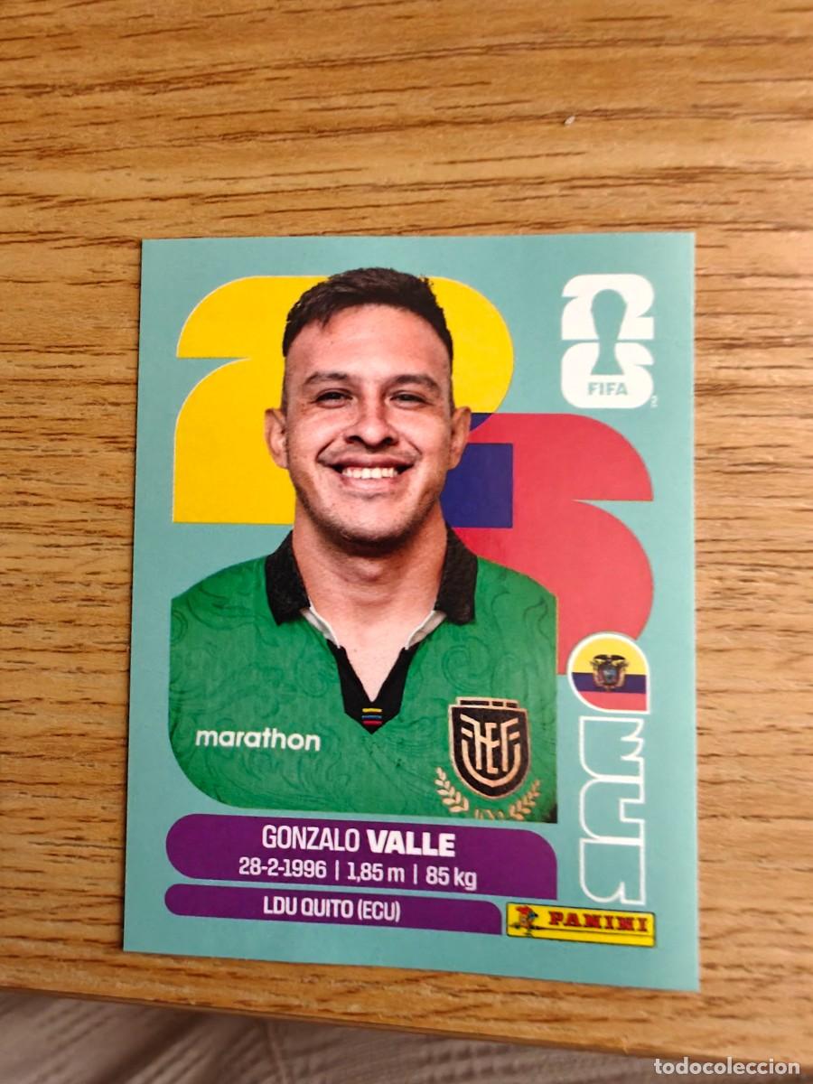 Coleccionismo deportivo: Gonzalo Valle ECU 3 Sticker Panini FIFA World Cup 2026 Ecuador Base Mundial Cromo