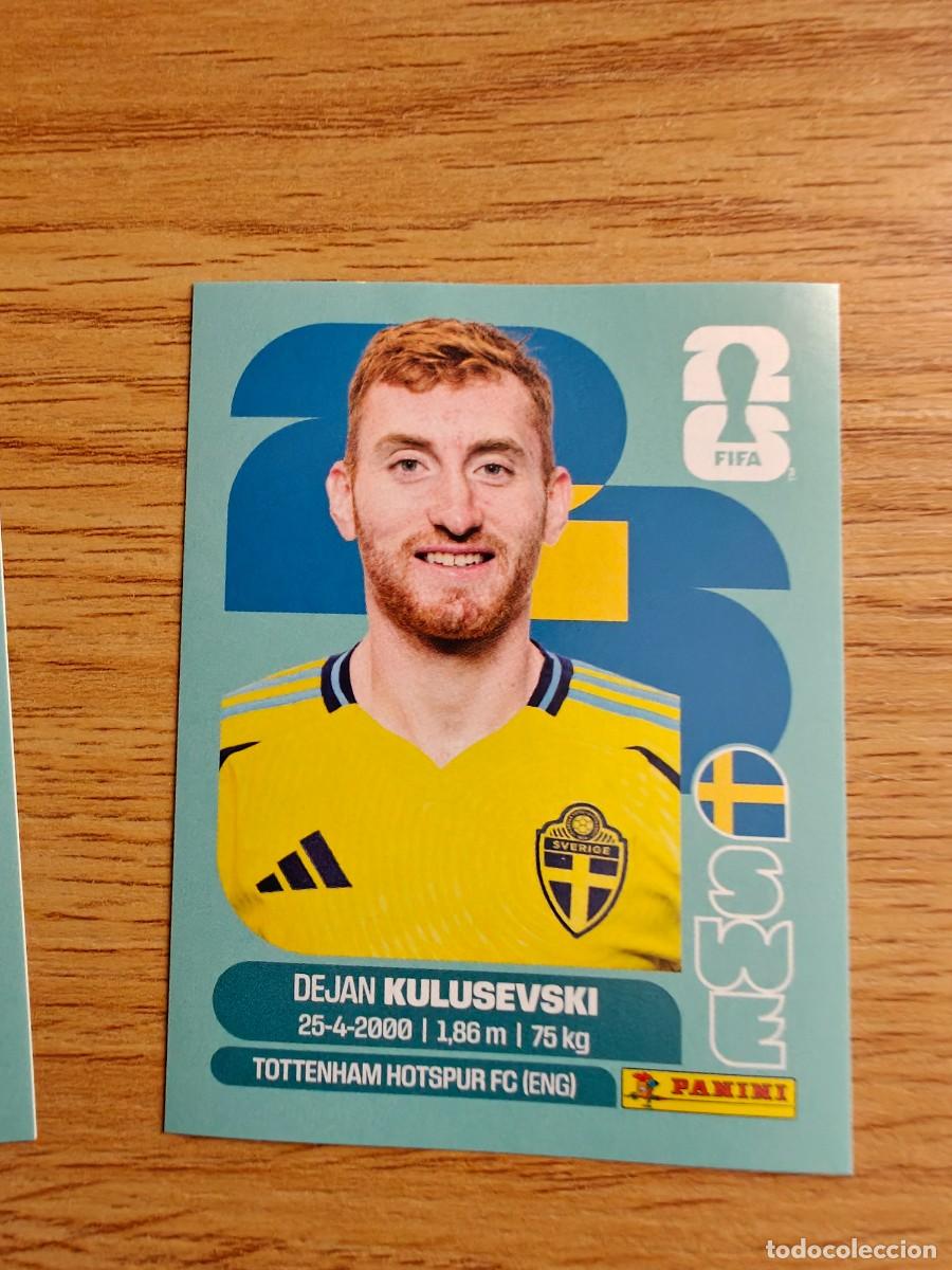 Collezionismo sportivo: Dejan Kulusevski SWE 17 Sticker Panini FIFA World Cup 2026 Suecia Base Mundial Cromo