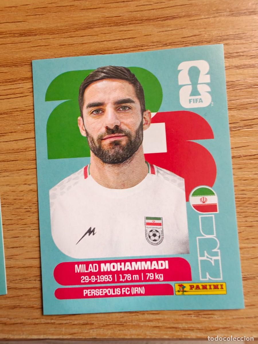 Colecionismo desportivo: Milad Mohammadi IRN 5 Sticker Panini FIFA World Cup 2026 Iran Base Mundial Cromo