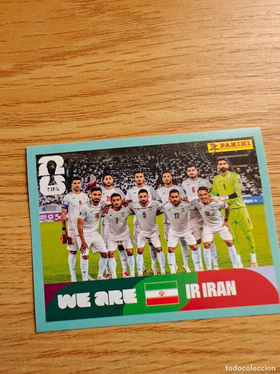 Colecionismo desportivo: Foto Equipo IRN 13 Sticker Panini FIFA World Cup 2026 Iran Mundial Cromo