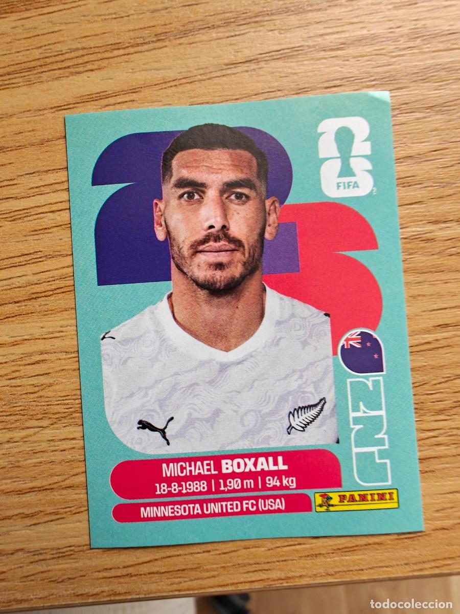 Collezionismo sportivo: Michael Boxall NZL 4 Sticker Panini FIFA World Cup 2026 Nueva Zelanda Base Mundial Cromo
