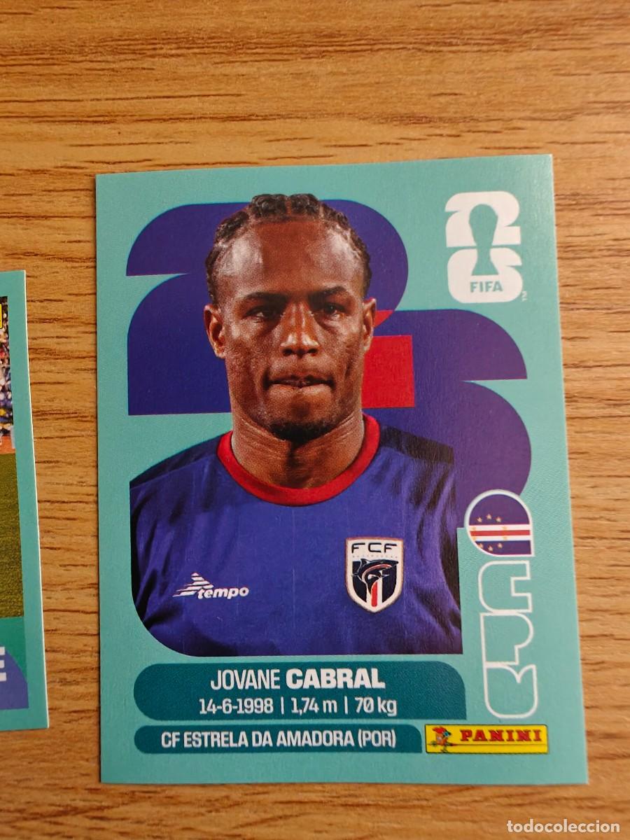 Collezionismo sportivo: Jovane Cabral CPV 16 Sticker Panini FIFA World Cup 2026 Cabo Verde Base Mundial Cromo