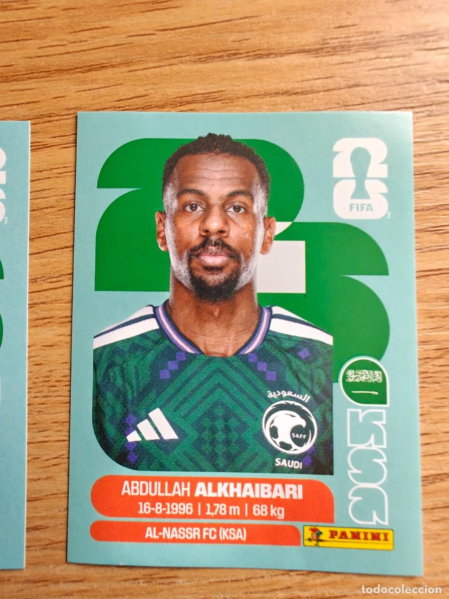 Collezionismo sportivo: Abdullah Alkhaibari KSA 11 Sticker Panini FIFA World Cup 2026 Arabia Saudi Base Mundial Cromo