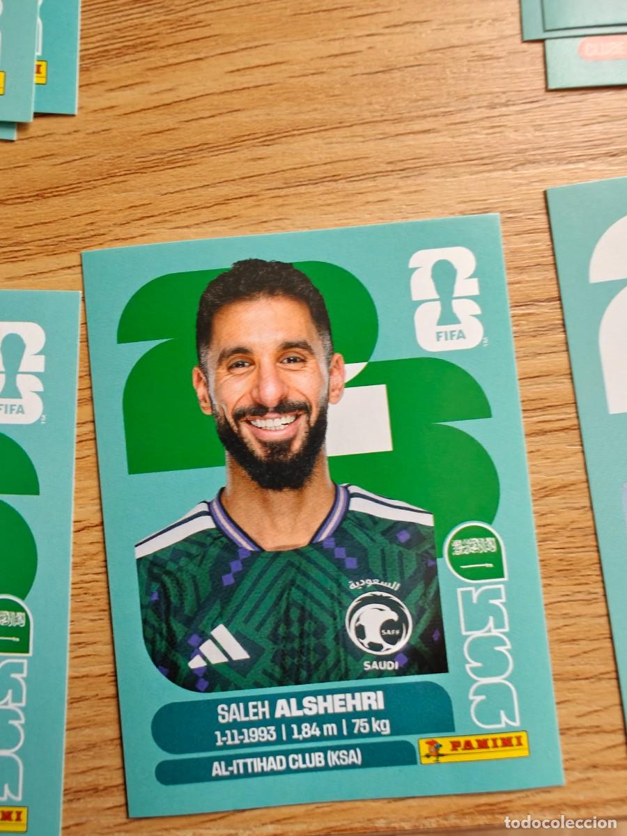 Colecionismo desportivo: Saleh Alshehri KSA 19 Sticker Panini FIFA World Cup 2026 Arabia Saudi Base Mundial Cromo