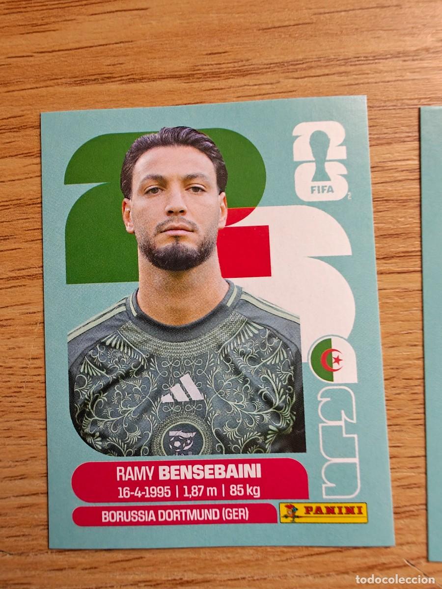 Sports collectibles: Ramy Bensebaini ALG 3 Sticker Panini FIFA World Cup 2026 Argelia Base Mundial Cromo
