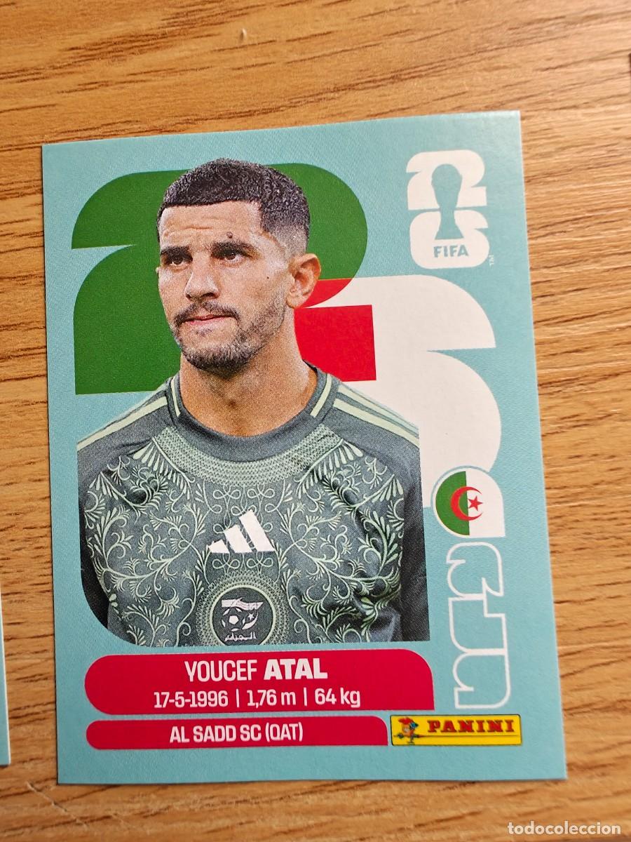 Sports collectibles: Youcef Atal ALG 4 Sticker Panini FIFA World Cup 2026 Argelia Base Mundial Cromo