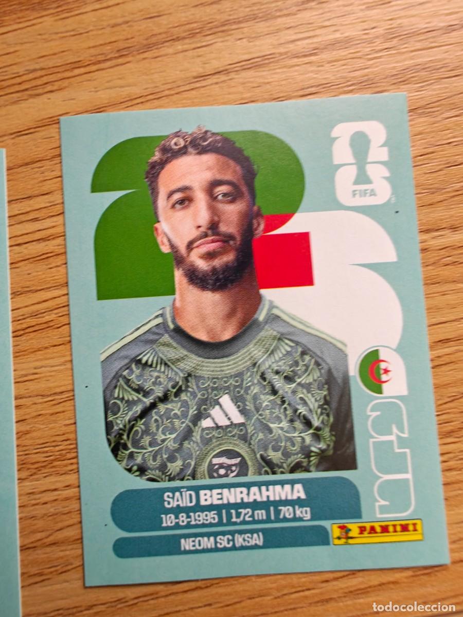 Coleccionismo deportivo: Sa&iuml;d Benrahma ALG 16 Sticker Panini FIFA World Cup 2026 Argelia Base Mundial Cromo