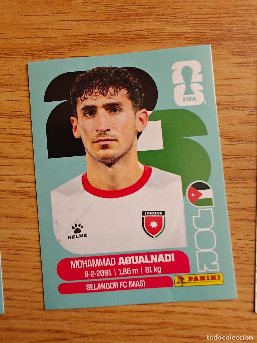 Coleccionismo deportivo: Mohammad Abualnadi JOR 8 Sticker Panini FIFA World Cup 2026 Jordania Rookie Mundial Cromo