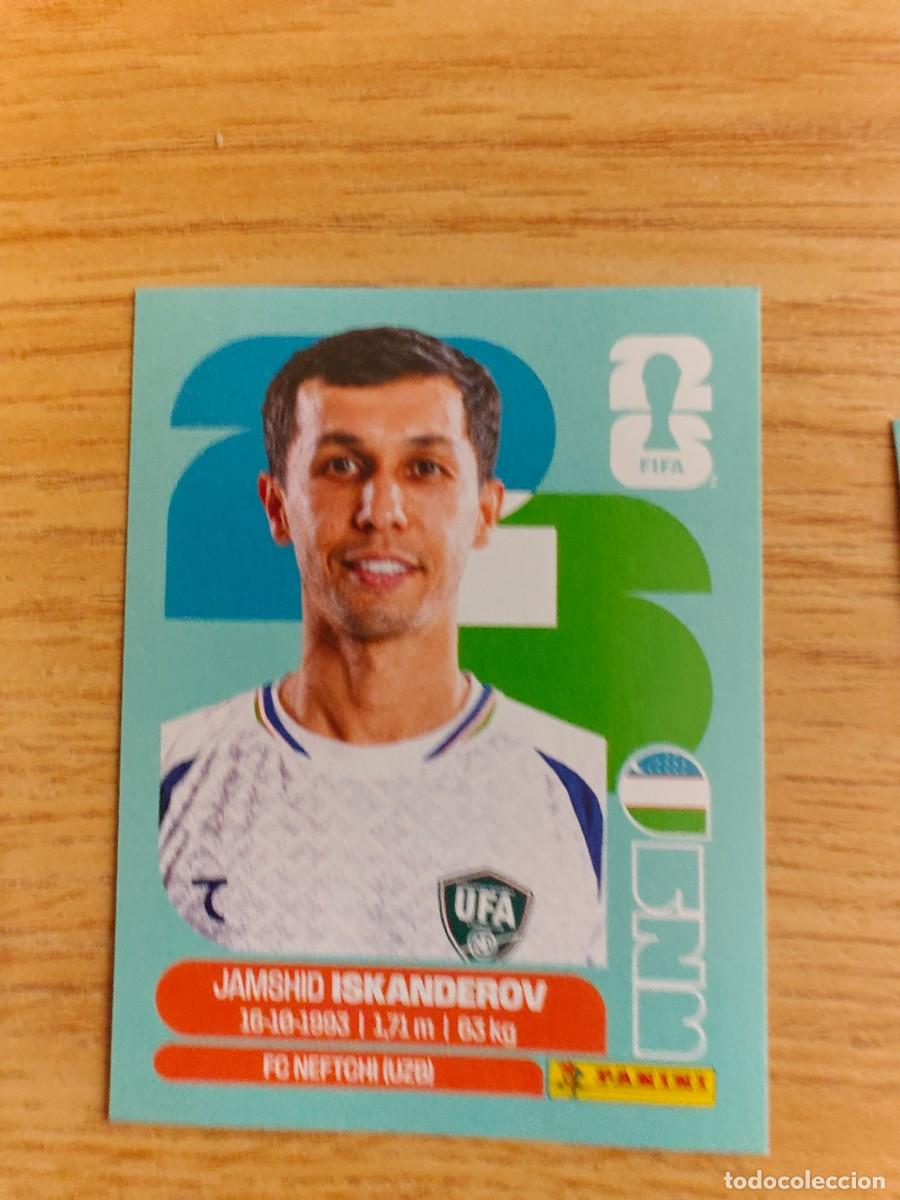 Coleccionismo deportivo: Jamshid Iskanderov UZB 12 Sticker Panini FIFA World Cup 2026 Uzbekistan Base Mundial Cromo