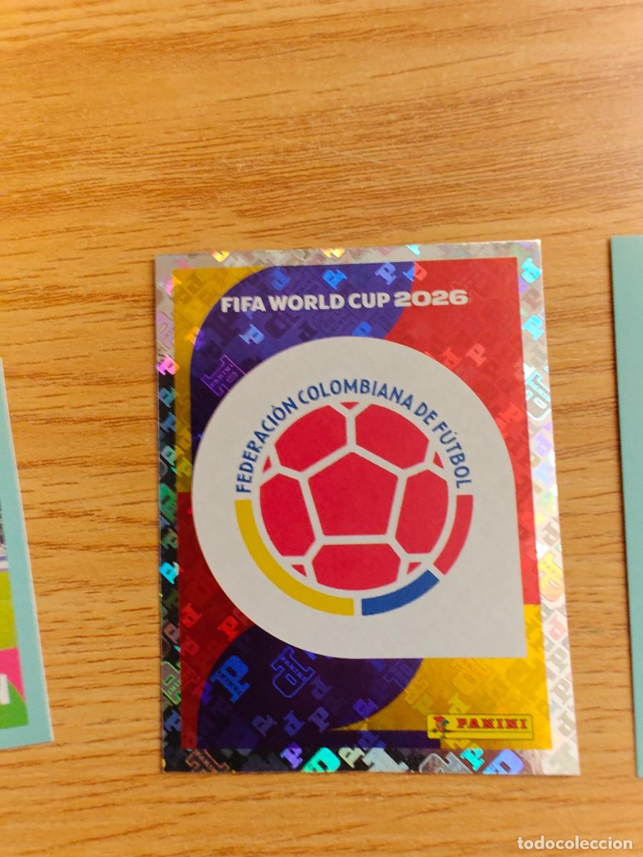 Coleccionismo deportivo: Escudo COL 1 Sticker Panini FIFA World Cup 2026 Colombia Mundial Cromo