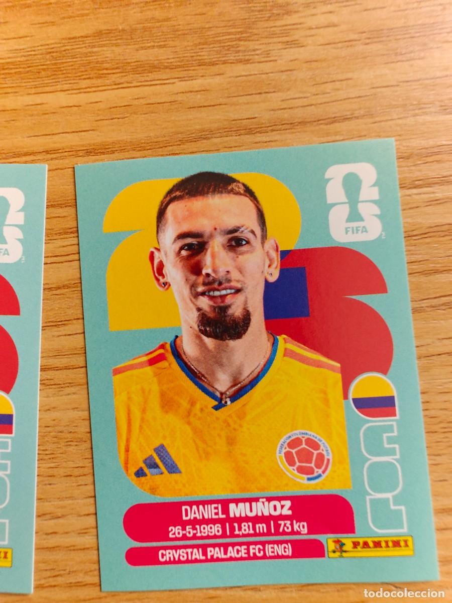 Coleccionismo deportivo: Daniel Mu&ntilde;oz COL 6 Sticker Panini FIFA World Cup 2026 Colombia Base Mundial Cromo