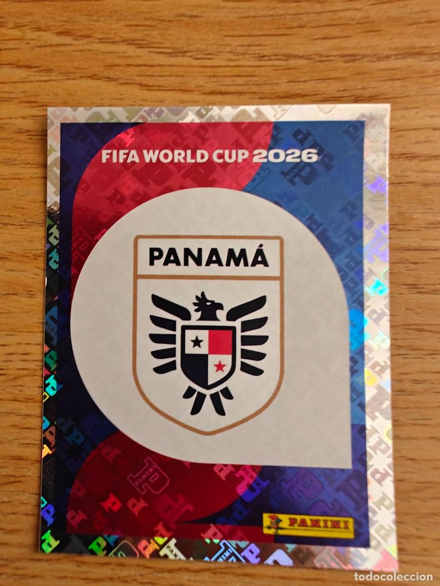 Coleccionismo deportivo: Escudo PAN 1 Sticker Panini FIFA World Cup 2026 Panama Mundial Cromo
