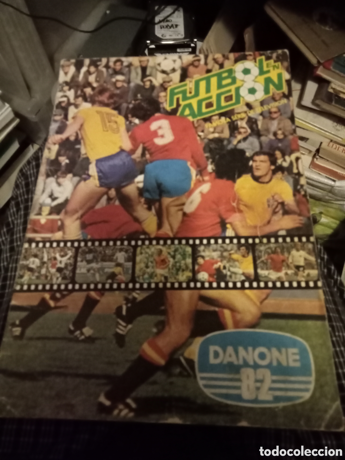 Coleccionismo deportivo: Futbol en acci&oacute;n Danone 82