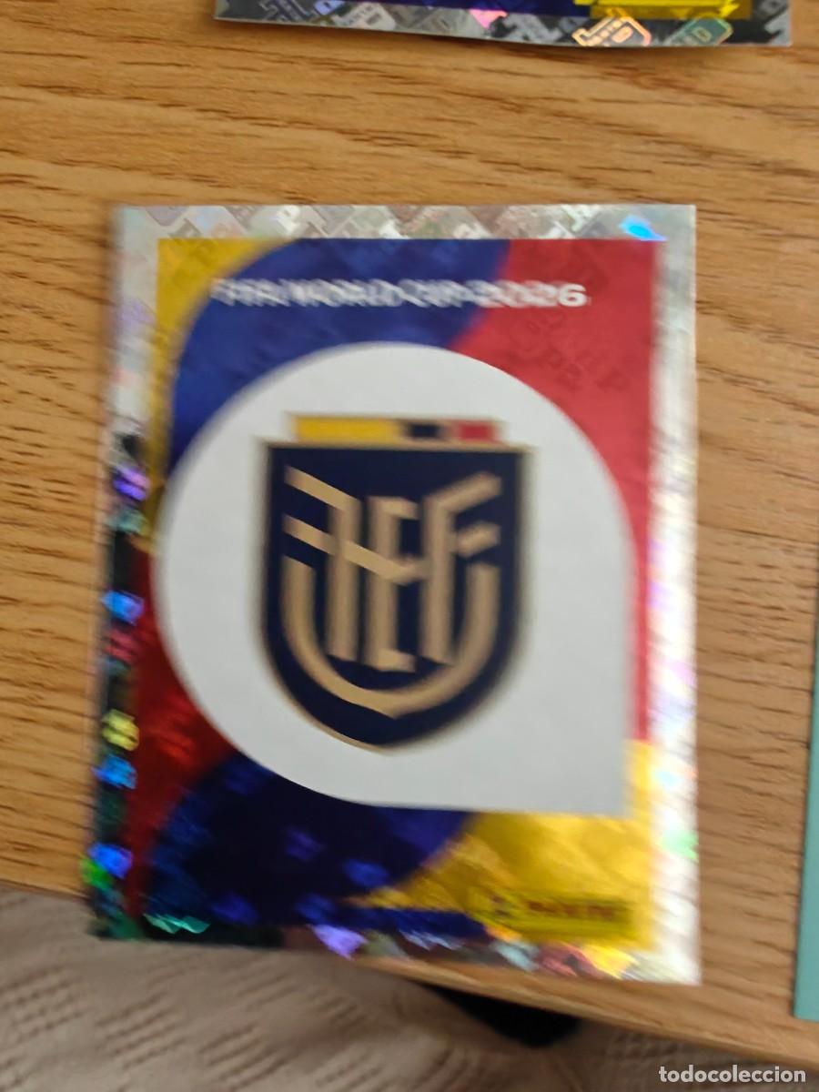 Coleccionismo deportivo: Escudo ECU 1 Sticker Panini FIFA World Cup 2026 Ecuador Mundial Cromo
