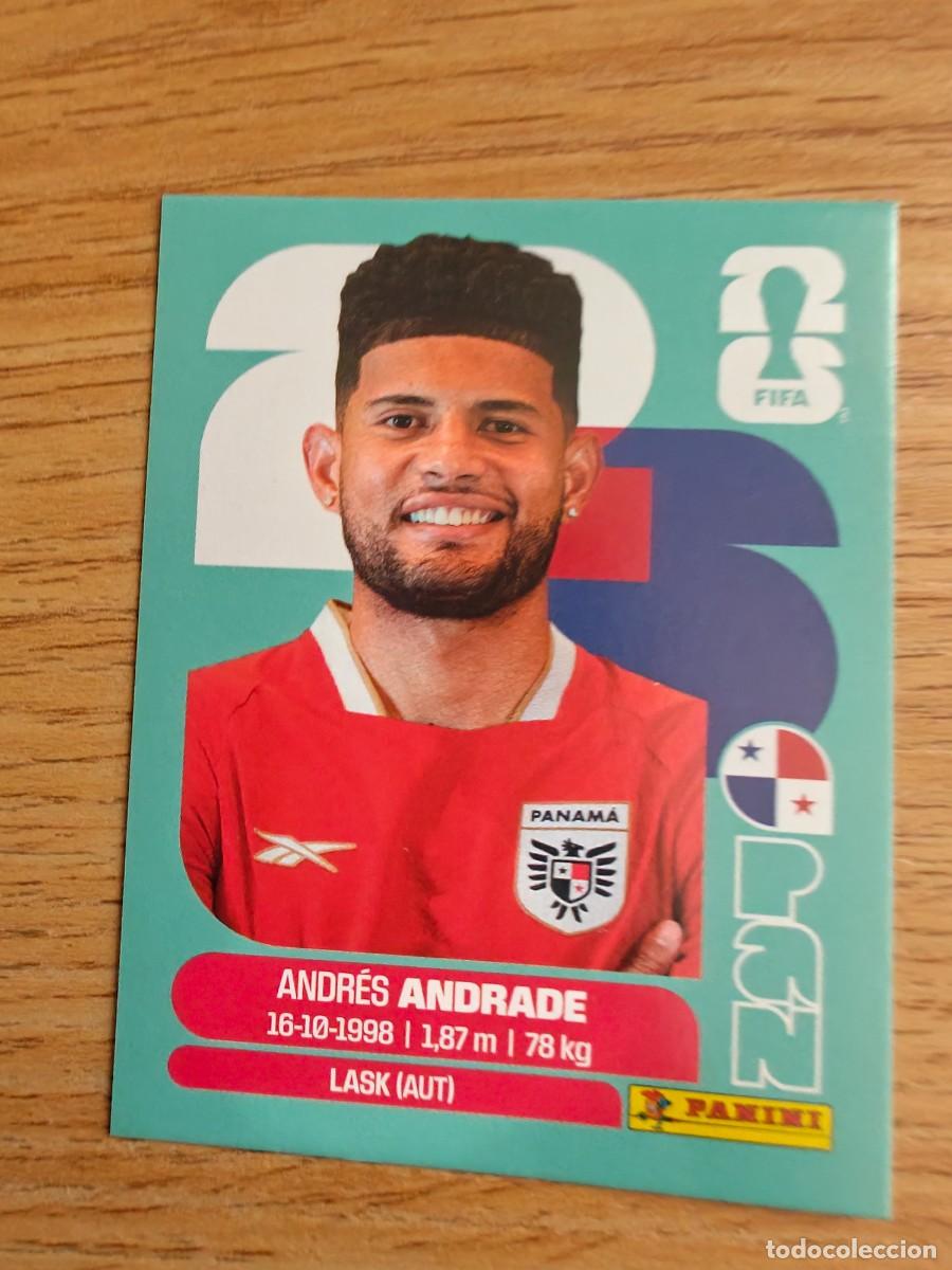 Coleccionismo deportivo: Andr&eacute;s Andrade PAN 5 Sticker Panini FIFA World Cup 2026 Panama Base Mundial Cromo