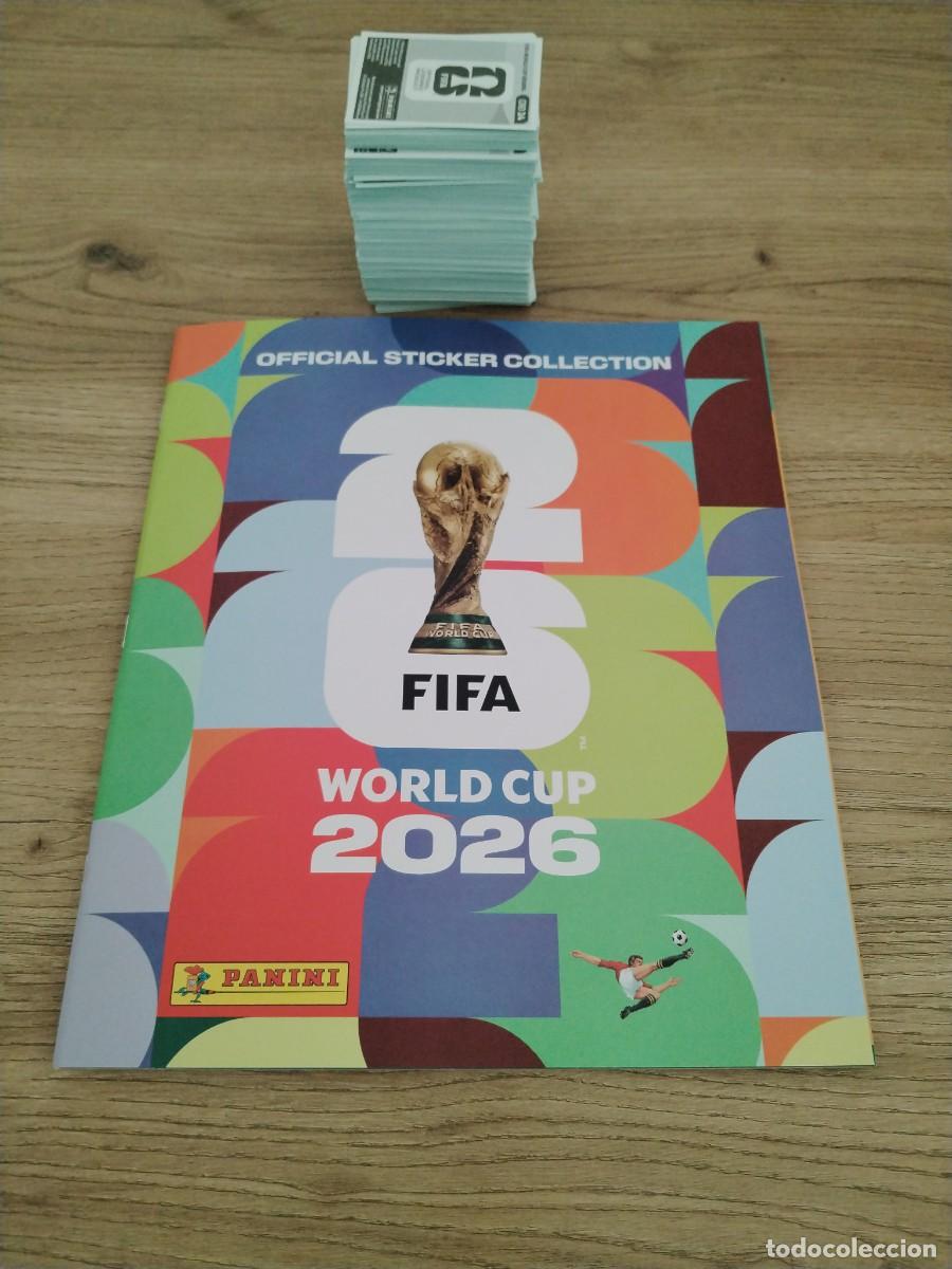 Coleccionismo deportivo: ALBUM MUNDIAL 2026 PLANCHA + 200 CROMOS DISTINTOS NUEVOS